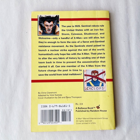 X-MEN Days of Future Past Paperback - Picture 2 of 4